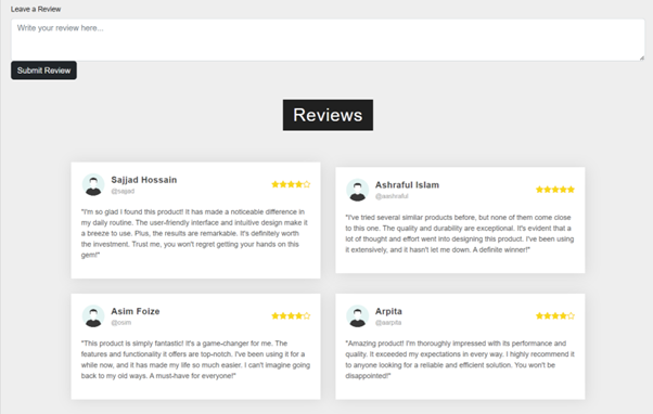 Product Review